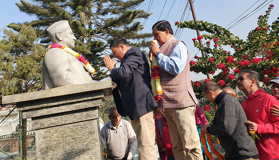 गणेशमान स्मृति उद्यान निर्माणका लागि थप १ करोड सहयोग