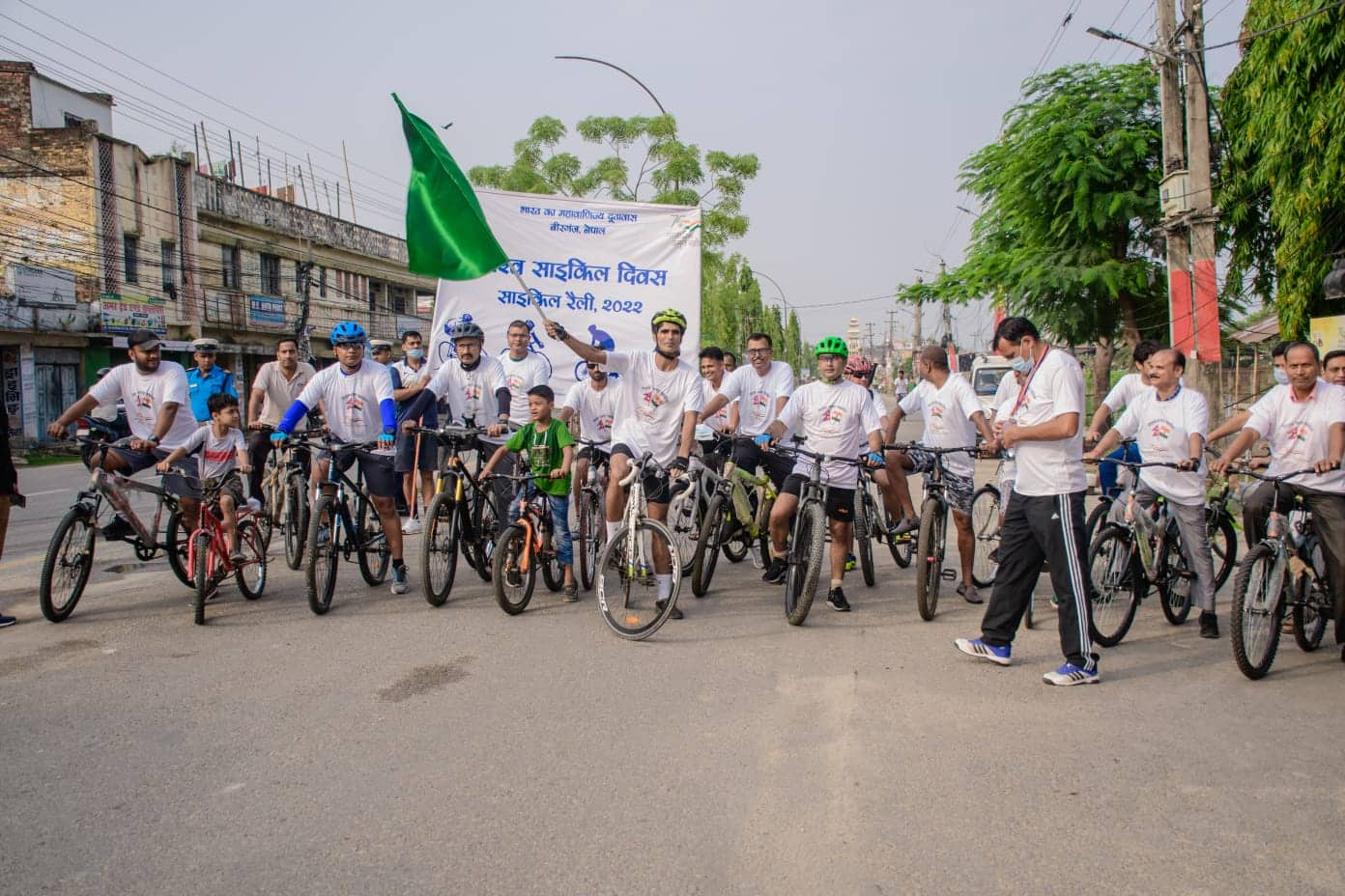 वातावरणमैत्री साइकल र्याली