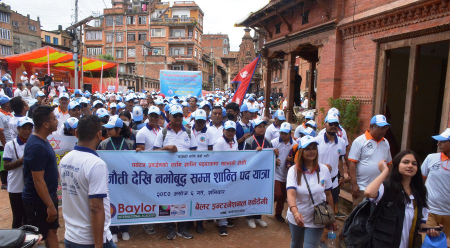 पर्यटन प्रवर्द्धनका लागि ‘सांस्कृतिक शान्ति पदयात्रा’