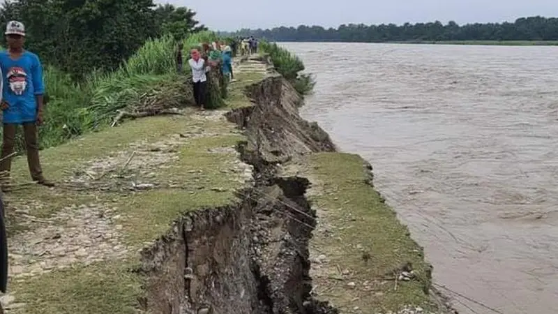 नदी कटान नियन्त्रण गर्न बजेट अभाव