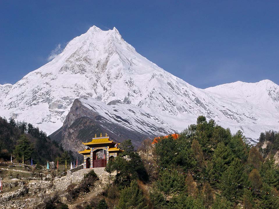 मनास्लु हिमालमा हिमपहिरो, बूढीगण्डकी नदी आसपासका क्षेत्रमा उच्चजोखिम