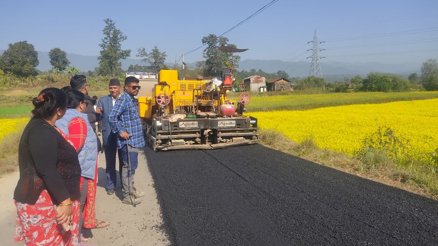 कालोपत्र सडकले जोडियो सर्दी, हट्यो वर्षौदेखिको दु:ख