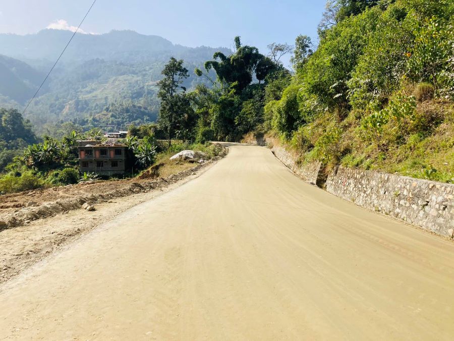 बोक्से–सिगाना खण्डको स्तरोन्नति सम्पन्न, कालोपत्र बाँकी