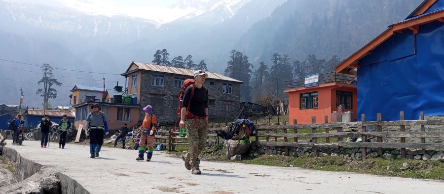 मनाङमा विदेशी पर्यटकको आकर्षण बढ्दै, एक वर्षमा भित्रिए ३० हजार बढी