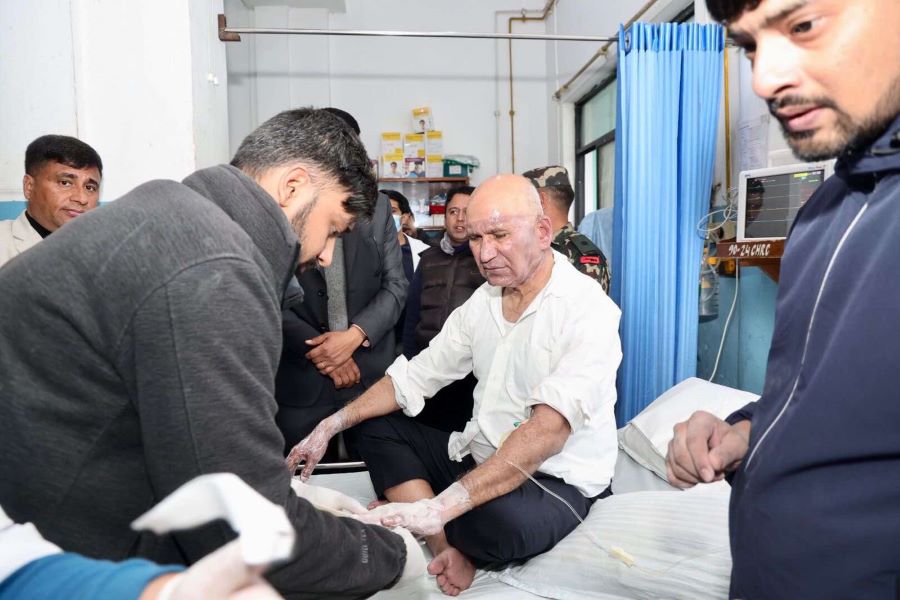 Finance Minister Poudel’s health condition improving, hospital urges not to visit