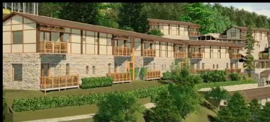 Karnali Province’s first four-star resort is being built in Rara, costing over one billion rupees